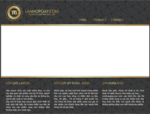 Tablet Screenshot of lamhopgiay.com